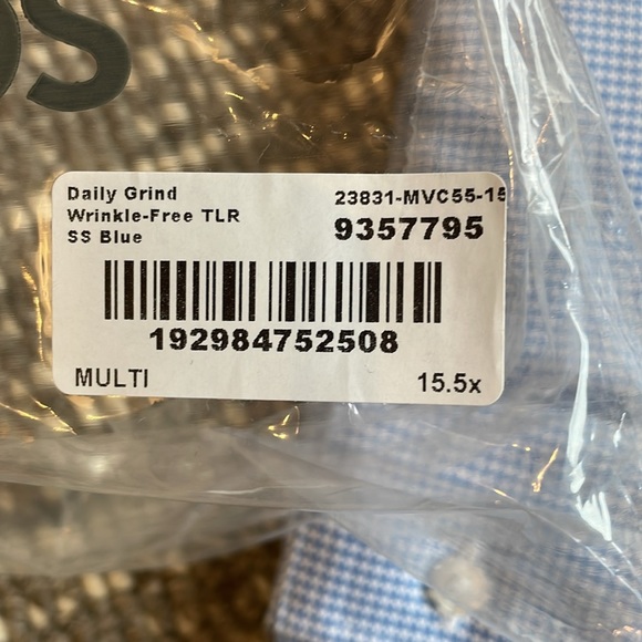 Men’s tailored fit long sleeve button down bonobos wrinkle free - Picture 3 of 3